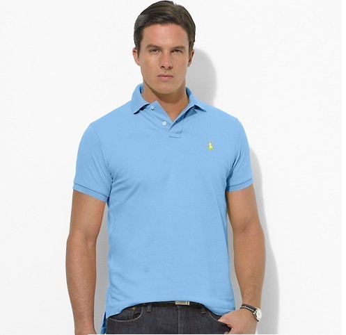 Wholesale Cheap Ralph Lauren Polo Short Sleeve Lapel Men T Shirts for Sale