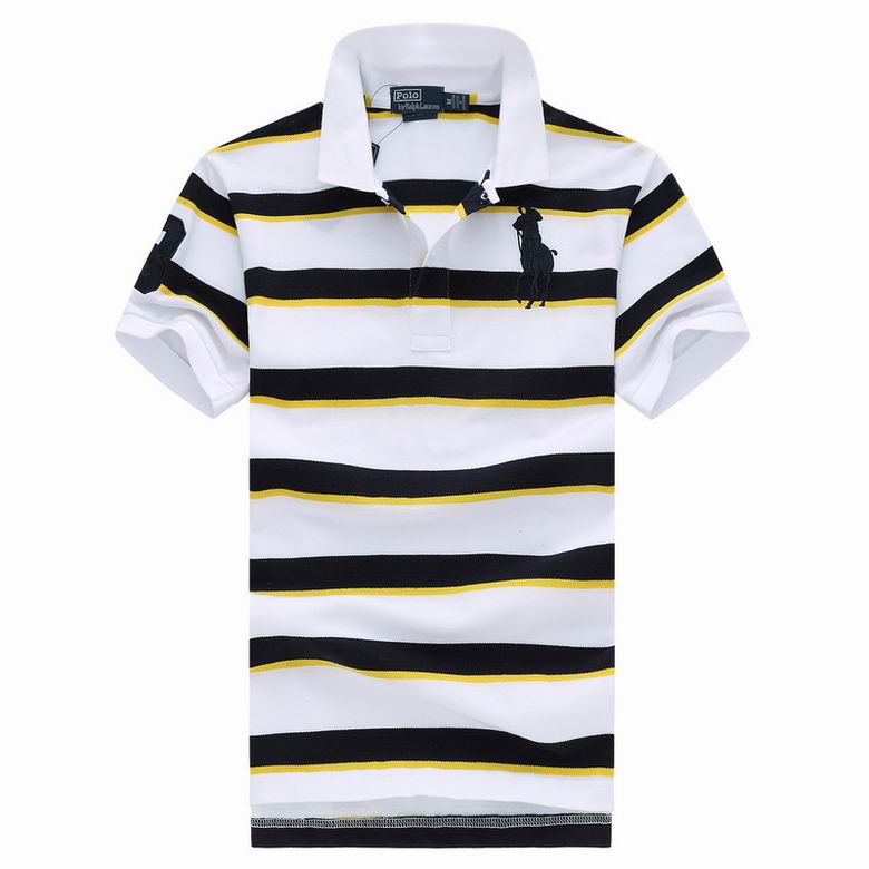 Wholesale Cheap Ralph Lauren Polo Short Sleeve Lapel Men T Shirts for Sale