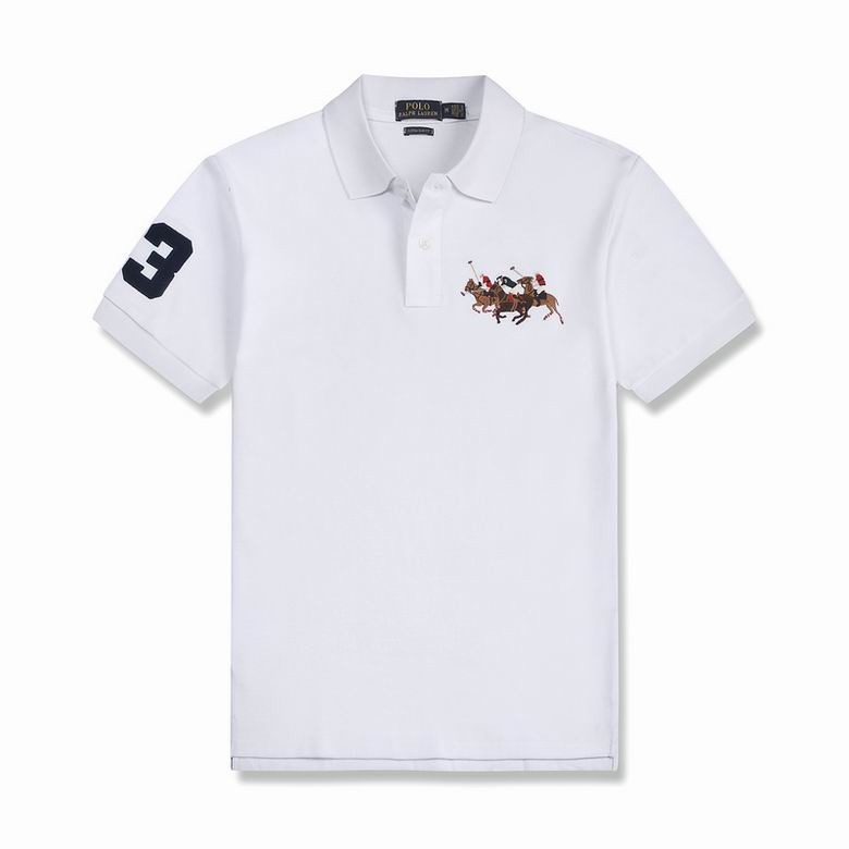 Wholesale Cheap Ralph Lauren Polo Short Sleeve Lapel Men T Shirts for Sale