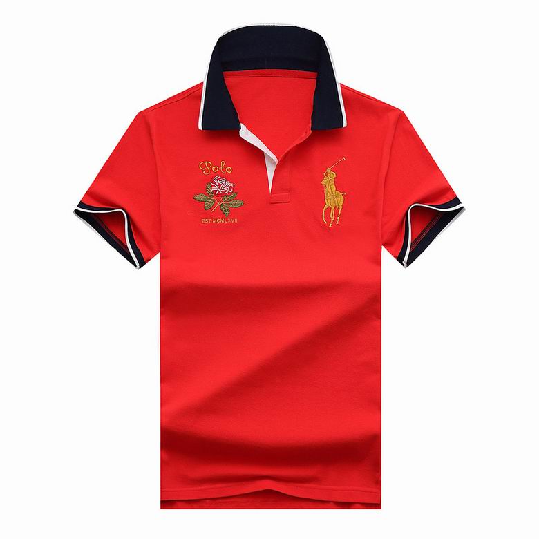 Wholesale Cheap Ralph Lauren Polo Short Sleeve Lapel Men T Shirts for Sale