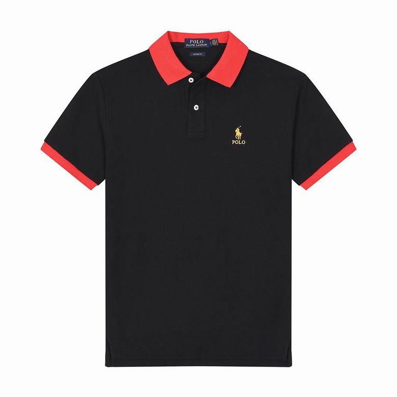 Wholesale Cheap Ralph Lauren Polo Short Sleeve Lapel Men T Shirts for Sale