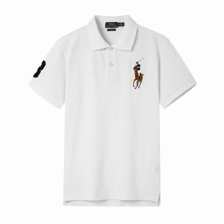 Wholesale Cheap Ralph Lauren Polo Short Sleeve Lapel Men T Shirts for Sale