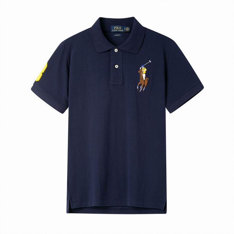 Wholesale Cheap Ralph Lauren Polo Short Sleeve Lapel Men T Shirts for Sale