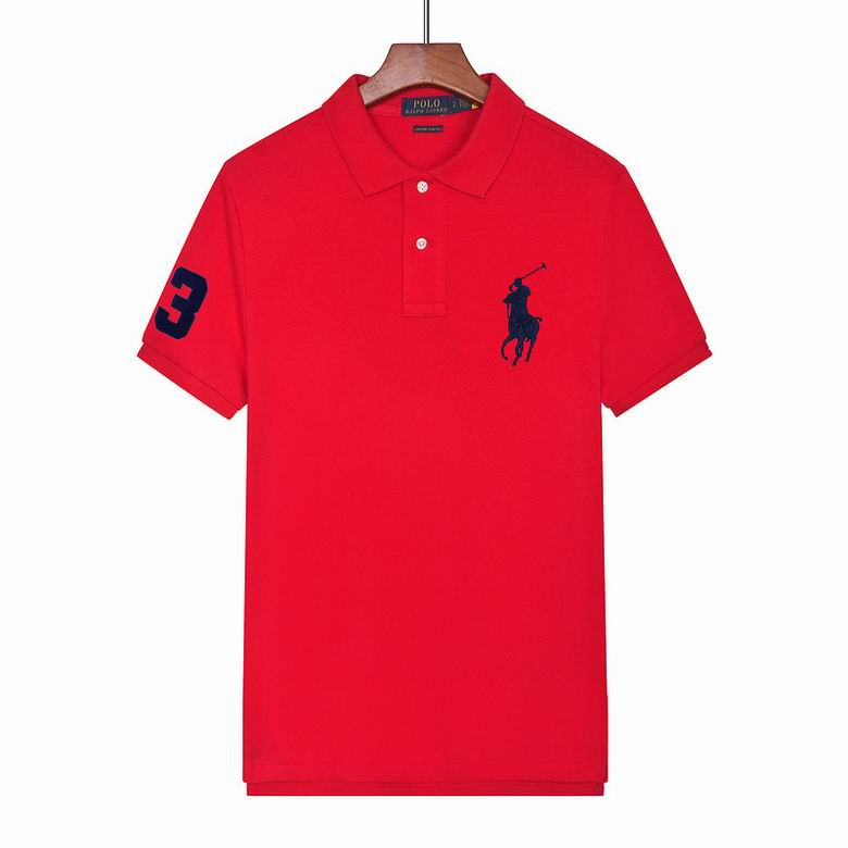 Wholesale Cheap Ralph Lauren Polo Short Sleeve Lapel Men T Shirts for Sale