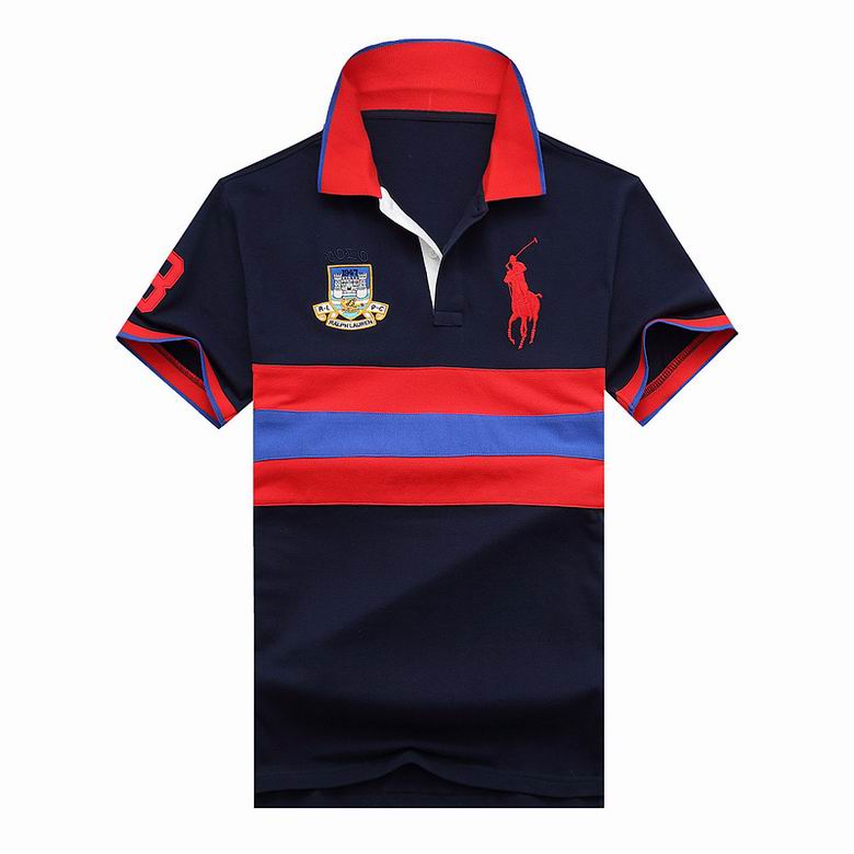 Wholesale Cheap Ralph Lauren Polo Short Sleeve Lapel Men T Shirts for Sale