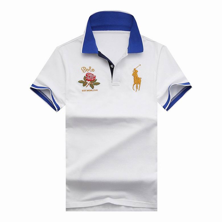 Wholesale Cheap Ralph Lauren Polo Short Sleeve Lapel Men T Shirts for Sale