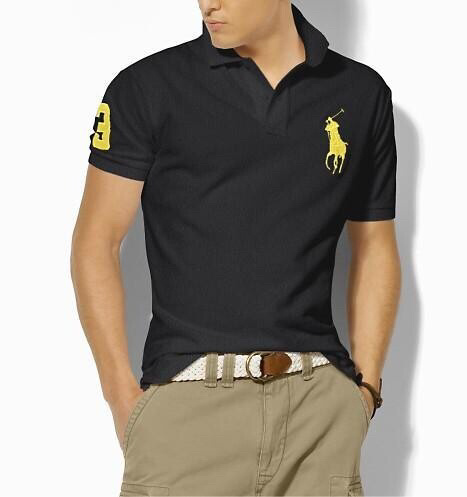 Wholesale Cheap Ralph Lauren Polo Short Sleeve Lapel Men T Shirts for Sale