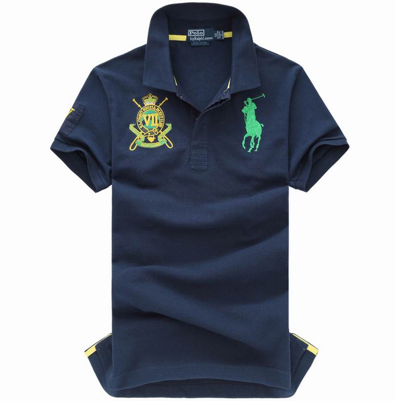 Wholesale Cheap Ralph Lauren Polo Short Sleeve Lapel Men T Shirts for Sale