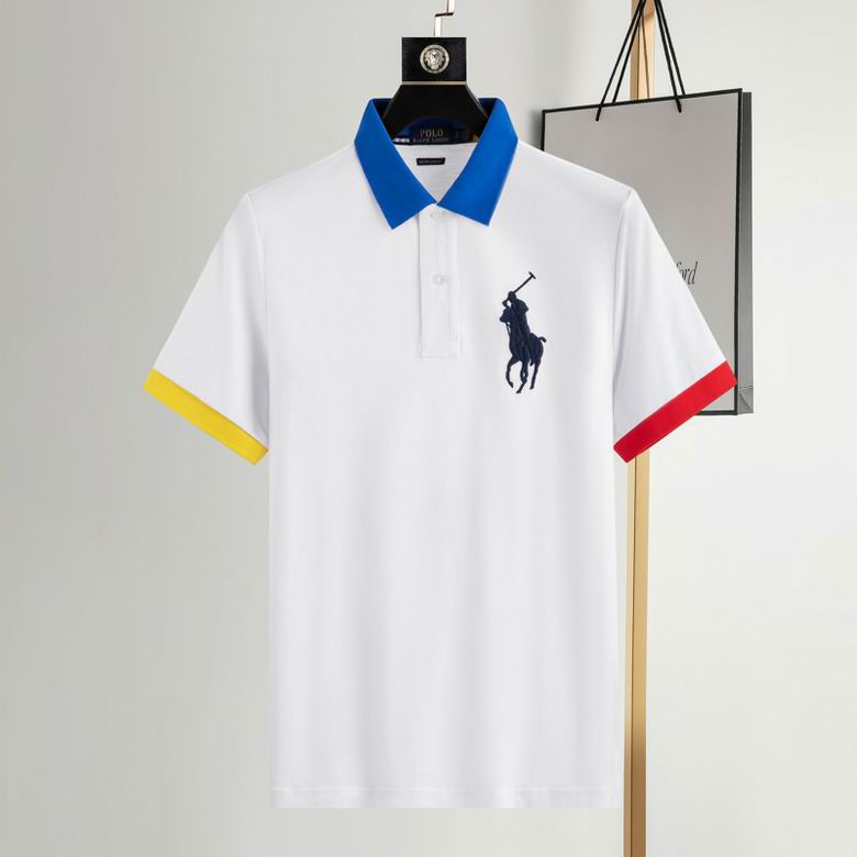 Wholesale Cheap Ralph Lauren Polo Short Sleeve Lapel Men T Shirts for Sale