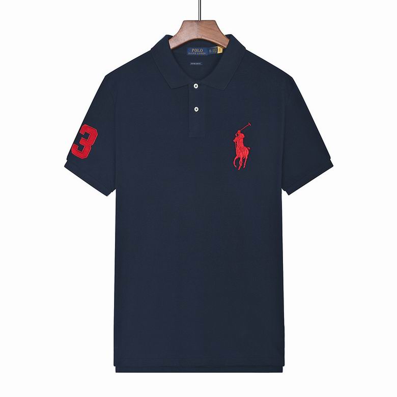 Wholesale Cheap Ralph Lauren Polo Short Sleeve Lapel Men T Shirts for Sale