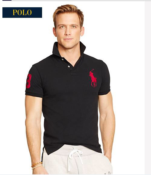 Wholesale Cheap Ralph Lauren Polo Short Sleeve Lapel Men T Shirts for Sale