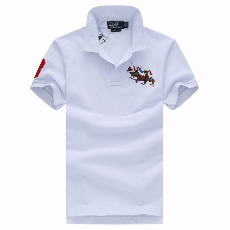 Wholesale Cheap Ralph Lauren Polo Short Sleeve Lapel Men T Shirts for Sale