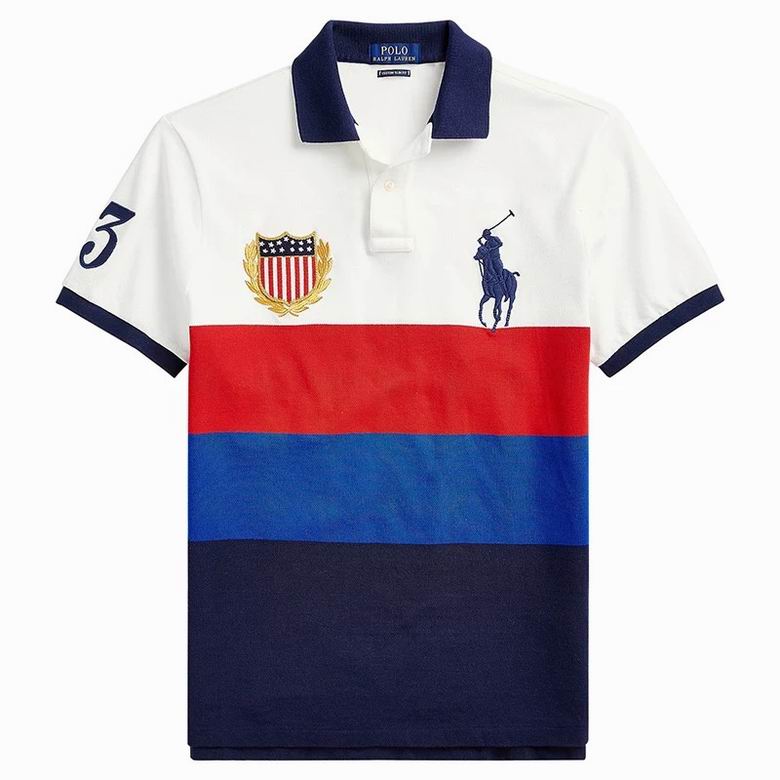 Wholesale Cheap Ralph Lauren Polo Short Sleeve Lapel Men T Shirts for Sale