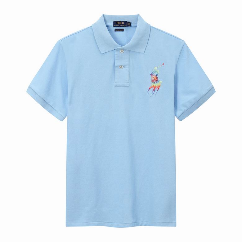 Wholesale Cheap Ralph Lauren Polo Short Sleeve Lapel Men T Shirts for Sale