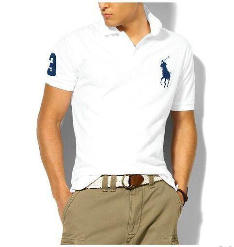 Wholesale Cheap Ralph Lauren Polo Short Sleeve Lapel Men T Shirts for Sale