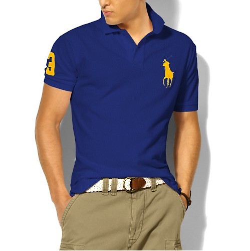 Wholesale Cheap Ralph Lauren Polo Short Sleeve Lapel Men T Shirts for Sale