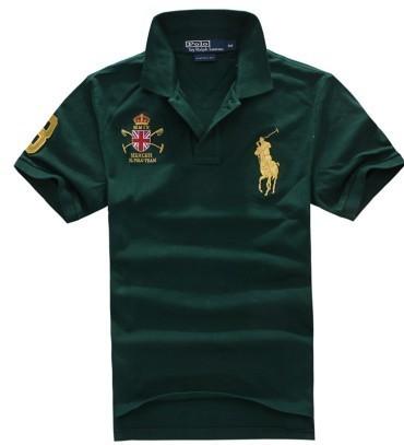 Wholesale Cheap Ralph Lauren Polo Short Sleeve Lapel Men T Shirts for Sale