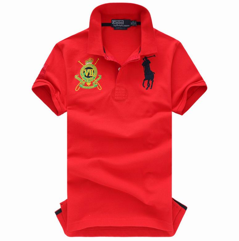 Wholesale Cheap Ralph Lauren Polo Short Sleeve Lapel Men T Shirts for Sale