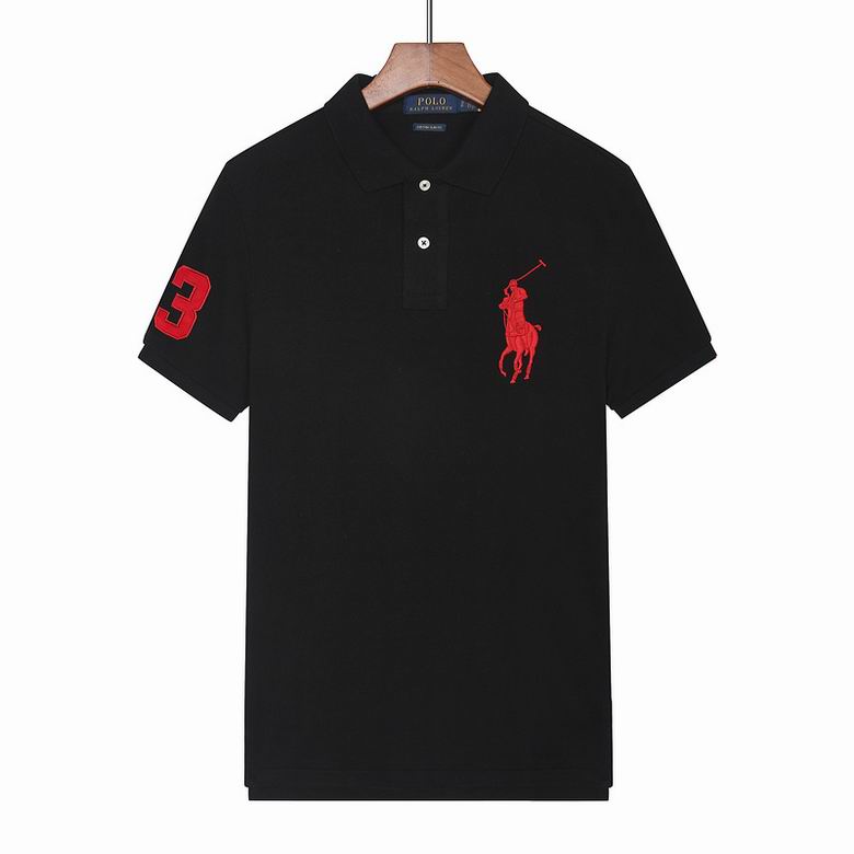 Wholesale Cheap Ralph Lauren Polo Short Sleeve Lapel Men T Shirts for Sale