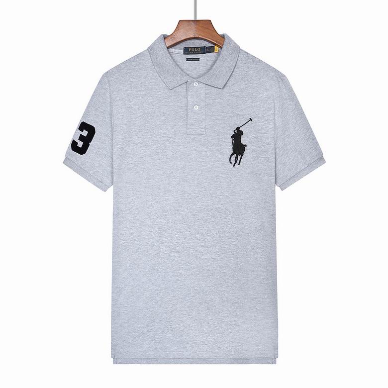 Wholesale Cheap Ralph Lauren Polo Short Sleeve Lapel Men T Shirts for Sale