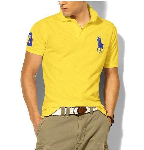 Wholesale Cheap Ralph Lauren Polo Short Sleeve Lapel Men T Shirts for Sale