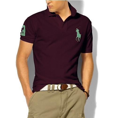 Wholesale Cheap Ralph Lauren Polo Short Sleeve Lapel Men T Shirts for Sale