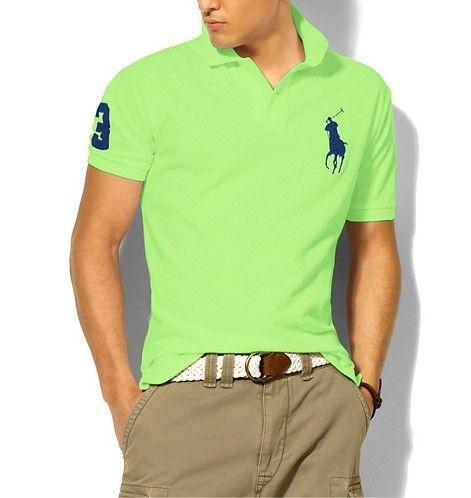 Wholesale Cheap Ralph Lauren Polo Short Sleeve Lapel Men T Shirts for Sale