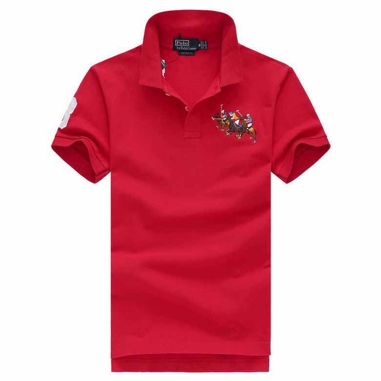 Wholesale Cheap Ralph Lauren Polo Short Sleeve Lapel Men T Shirts for Sale