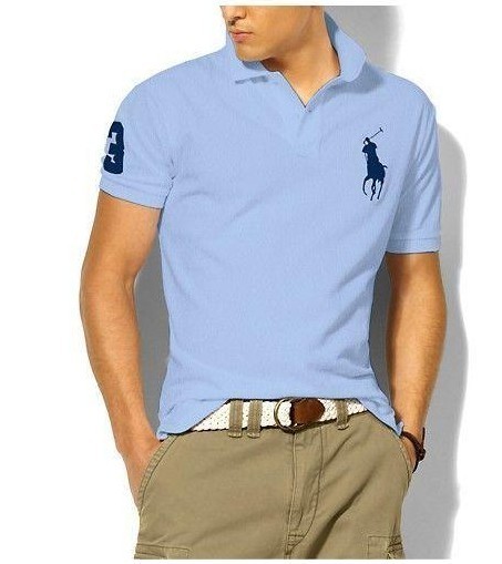 Wholesale Cheap Ralph Lauren Polo Short Sleeve Lapel Men T Shirts for Sale