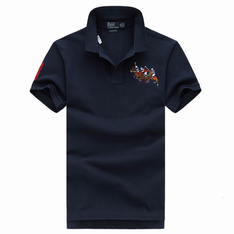 Wholesale Cheap Ralph Lauren Polo Short Sleeve Lapel Men T Shirts for Sale