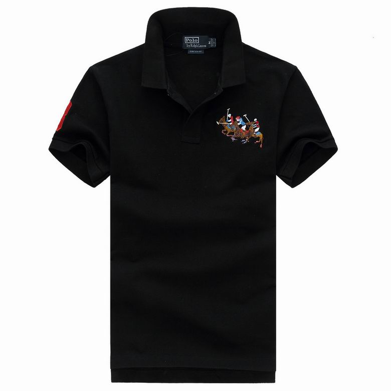 Wholesale Cheap Ralph Lauren Polo Short Sleeve Lapel Men T Shirts for Sale