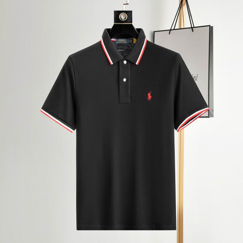 Wholesale Cheap Ralph Lauren Polo Short Sleeve Lapel Men T Shirts for Sale