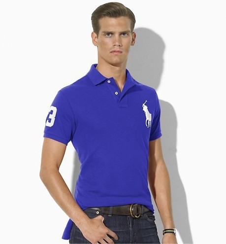 Wholesale Cheap Ralph Lauren Polo Short Sleeve Lapel Men T Shirts for Sale