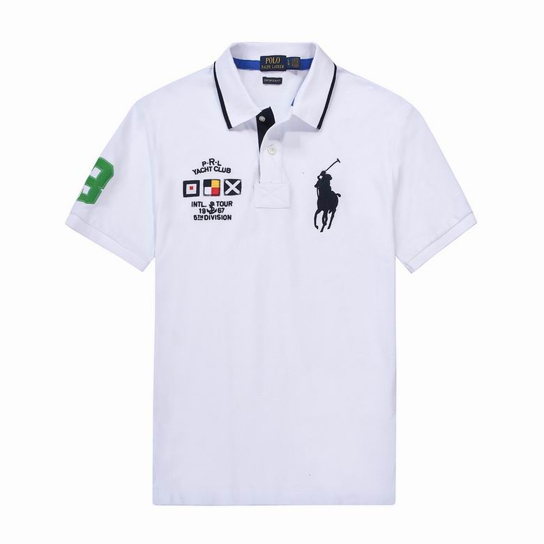 Wholesale Cheap Ralph Lauren Polo Short Sleeve Lapel Men T Shirts for Sale