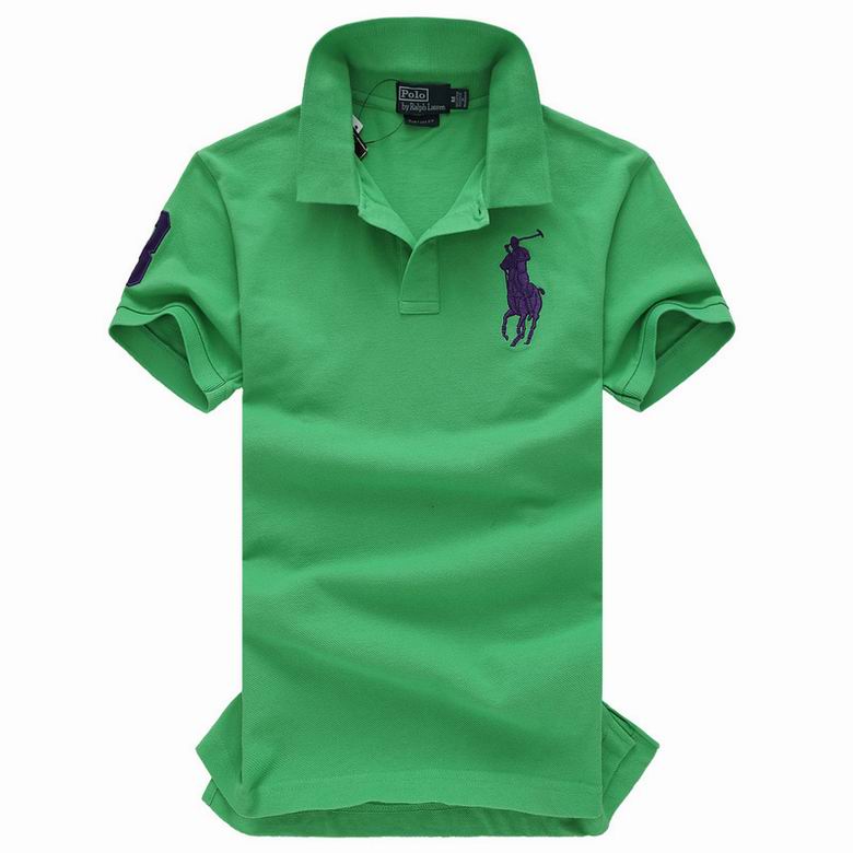 Wholesale Cheap Ralph Lauren Polo Short Sleeve Lapel Men T Shirts for Sale