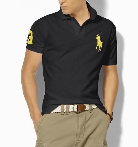 Wholesale Cheap Ralph Lauren Polo Short Sleeve Lapel Men T Shirts for Sale