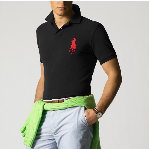 Wholesale Cheap Ralph Lauren Polo Short Sleeve Lapel Men T Shirts for Sale