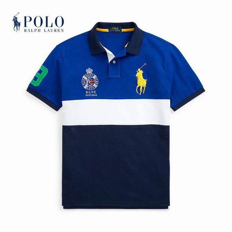 Wholesale Cheap Ralph Lauren Polo Short Sleeve Lapel Men T Shirts for Sale