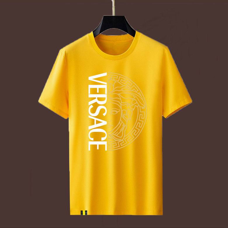 Wholesale Cheap V ersace Short Sleeve men T Shirts for Sale