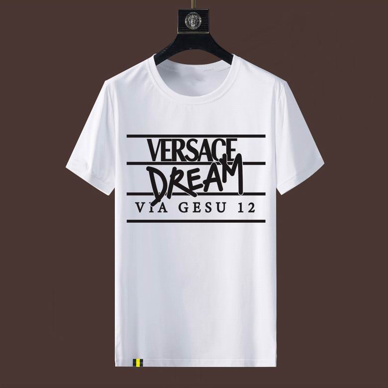 Wholesale Cheap V ersace Short Sleeve men T Shirts for Sale