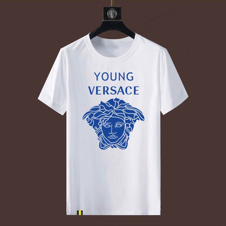 Wholesale Cheap V ersace Short Sleeve men T Shirts for Sale