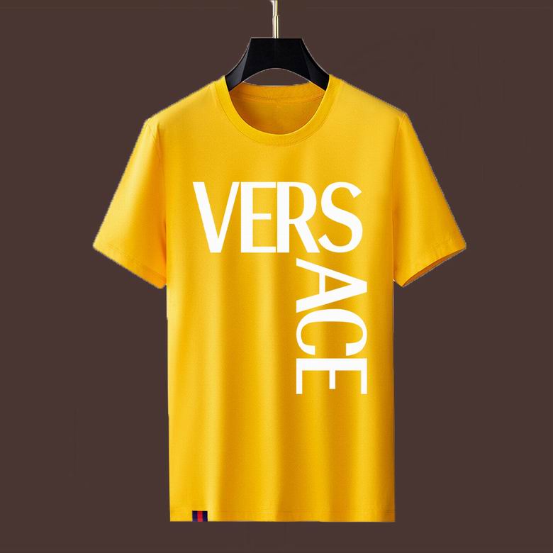 Wholesale Cheap V ersace Short Sleeve men T Shirts for Sale