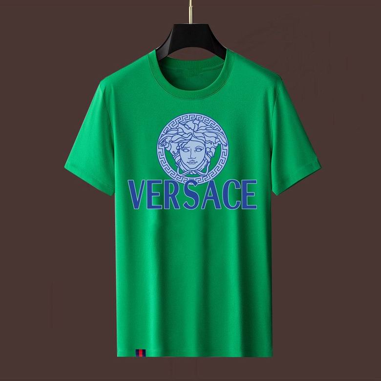 Wholesale Cheap V ersace Short Sleeve men T Shirts for Sale