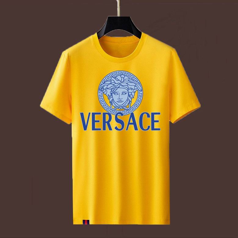 Wholesale Cheap V ersace Short Sleeve men T Shirts for Sale