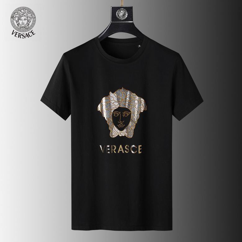 Wholesale Cheap V ersace Short Sleeve Replica T Shirts for Sale