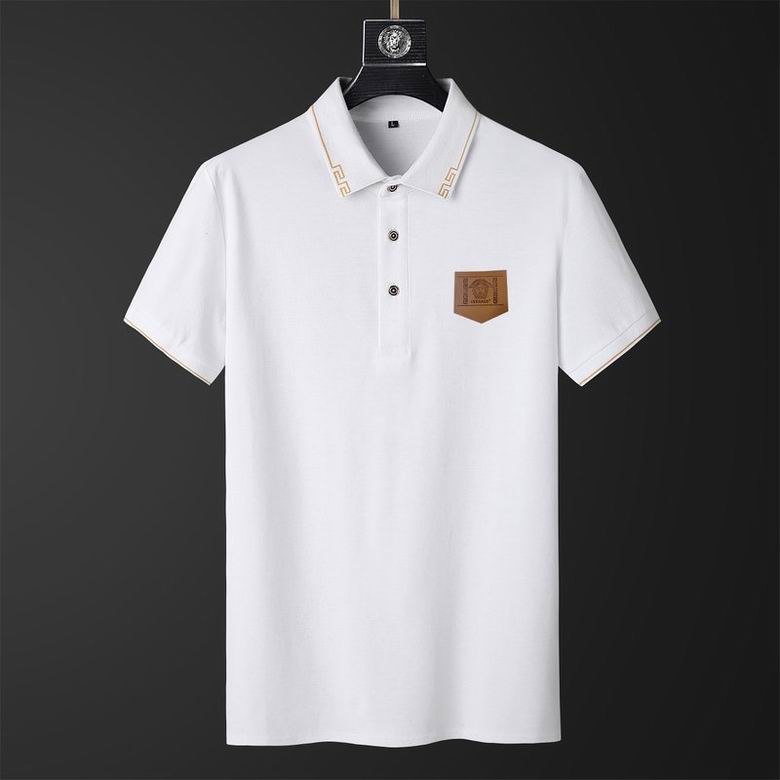 Wholesale Cheap V ersace Lapel Polo T Shirts for Sale