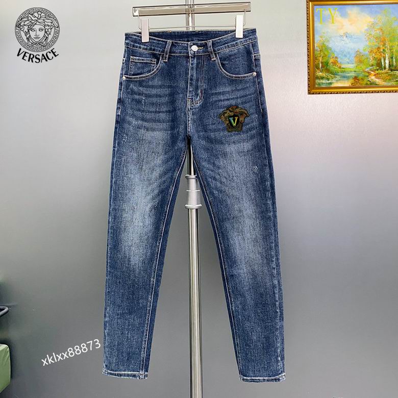 Wholesale Cheap V ersace Replica Jeans for Sale