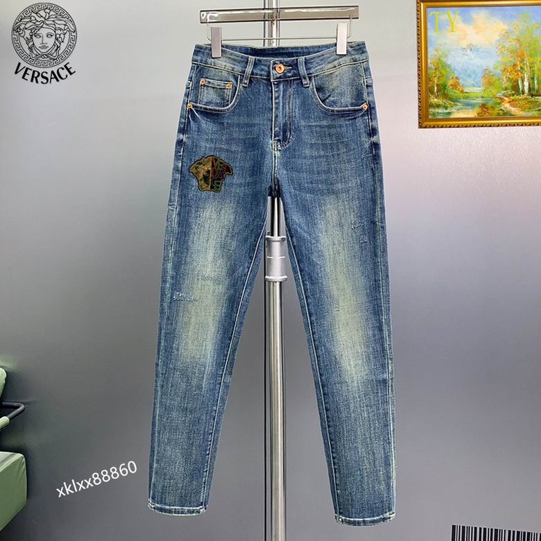 Wholesale Cheap V ersace Replica Jeans for Sale