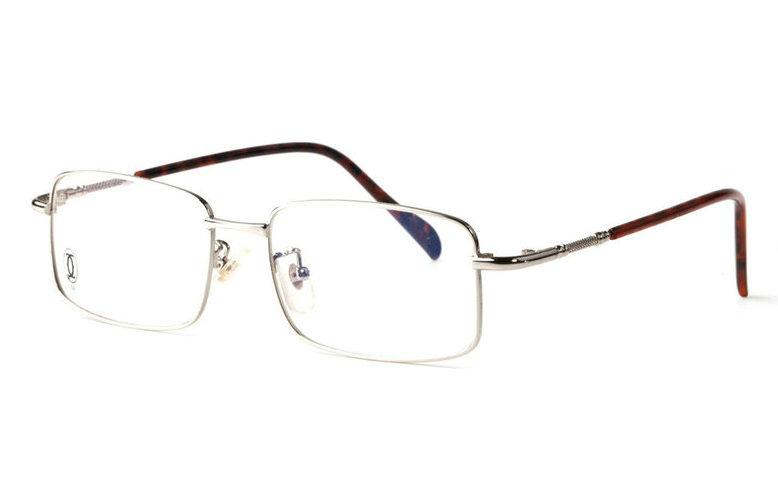 Wholesale Replica Cartier Full Rim Metal Eyeglasses Frame for Sale-011