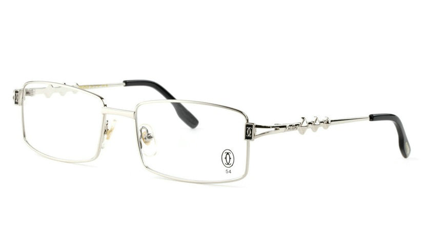 Wholesale Replica Cartier Full Rim Metal Eyeglasses Frame for Sale-018